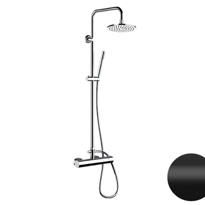 Душевая система Remer Minimal N37RX7MMM20NO, черный матовый