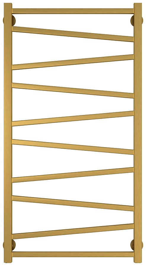 Водяной полотенцесушитель Сунержа Сирокко 1000х500, Состаренная латунь, арт.051-0253-1050