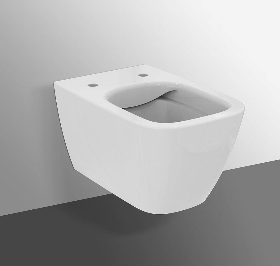 Унитаз подвесной Ideal Standard I.Life B с технологией RimLS+ с сиденьем T461401+T468301