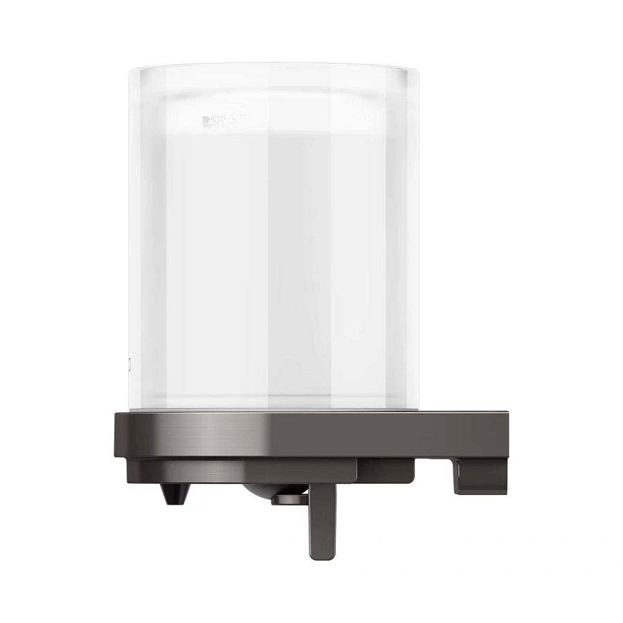 Дозатор для мыла со съёмным стаканом для жидкого мыла Keuco Moll 12752359000 титан черный шлифованный