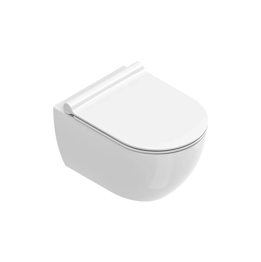 Унитаз подвесной безободковый Catalano Sfera 50x35, белый глянцевый, арт.511500001