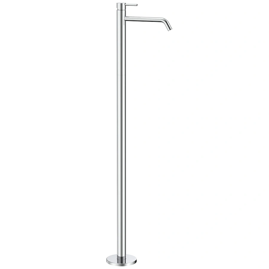 AQM6211CR Siena Смеситель для напольной раковины (монт. часть в комплекте), хром