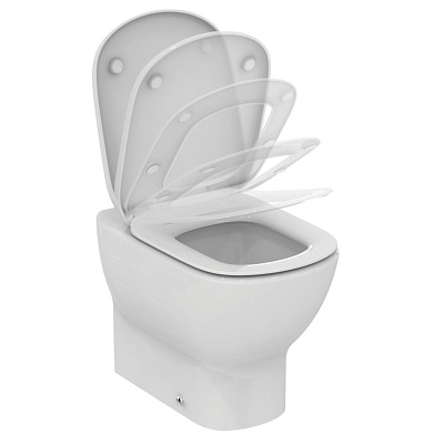 Напольный пристенный унитаз соло Ideal Standard TESI AquaBlade® T007701