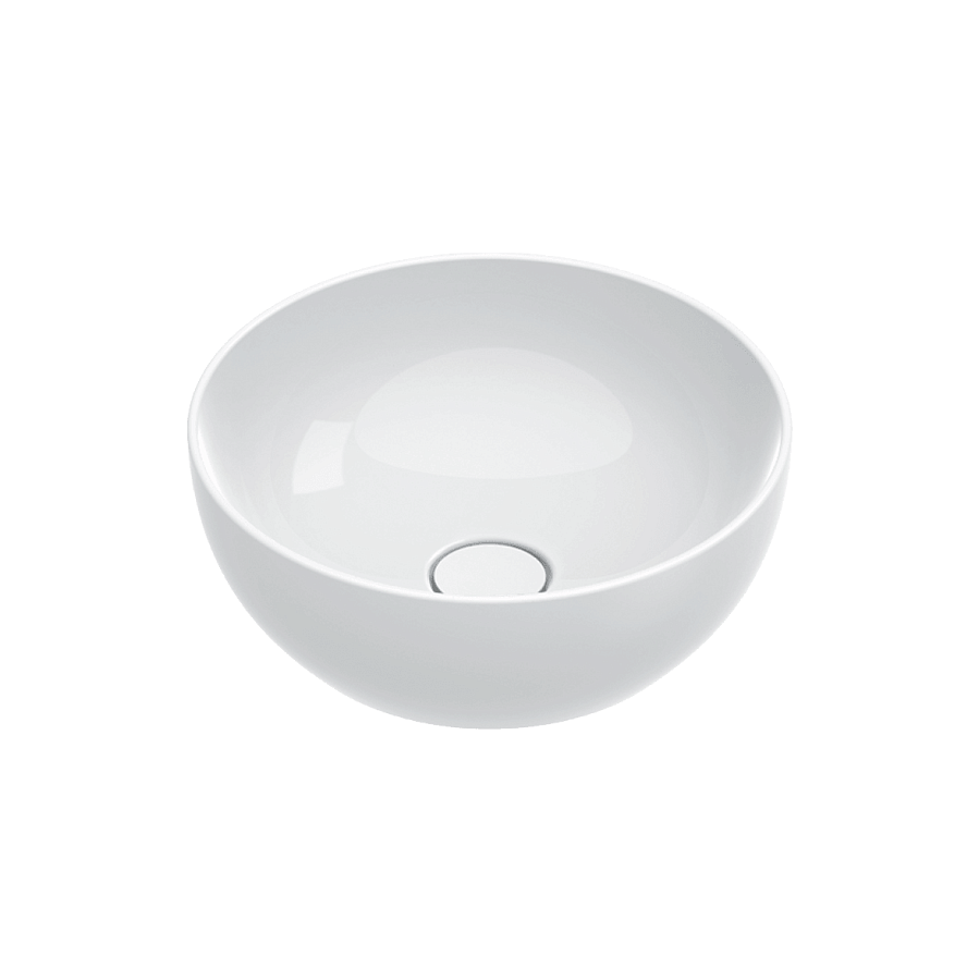 Накладная раковина Catalano Green 40х40, арт.0423400001. белый глянцевый