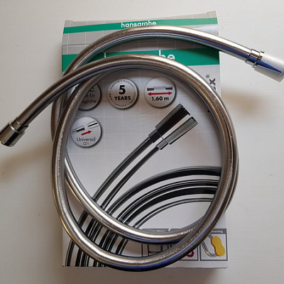 Душевой шланг Hansgrohe Isiflex, длинна 160 см, матовый белый, 28276700