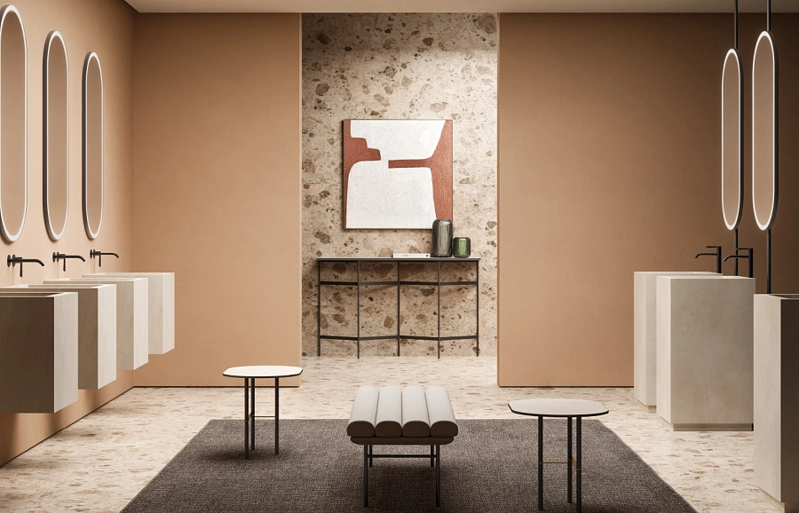 Раковина из керамогранита ITALON HOME Cube 40