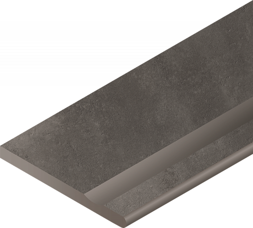 Бортик Italon MILLENIUM BLACK BOR.30X60 SVASATO ROUND DX / БЛЭК 30X60 С ВЫЕМКОЙ ЗАКРУГ.ПР