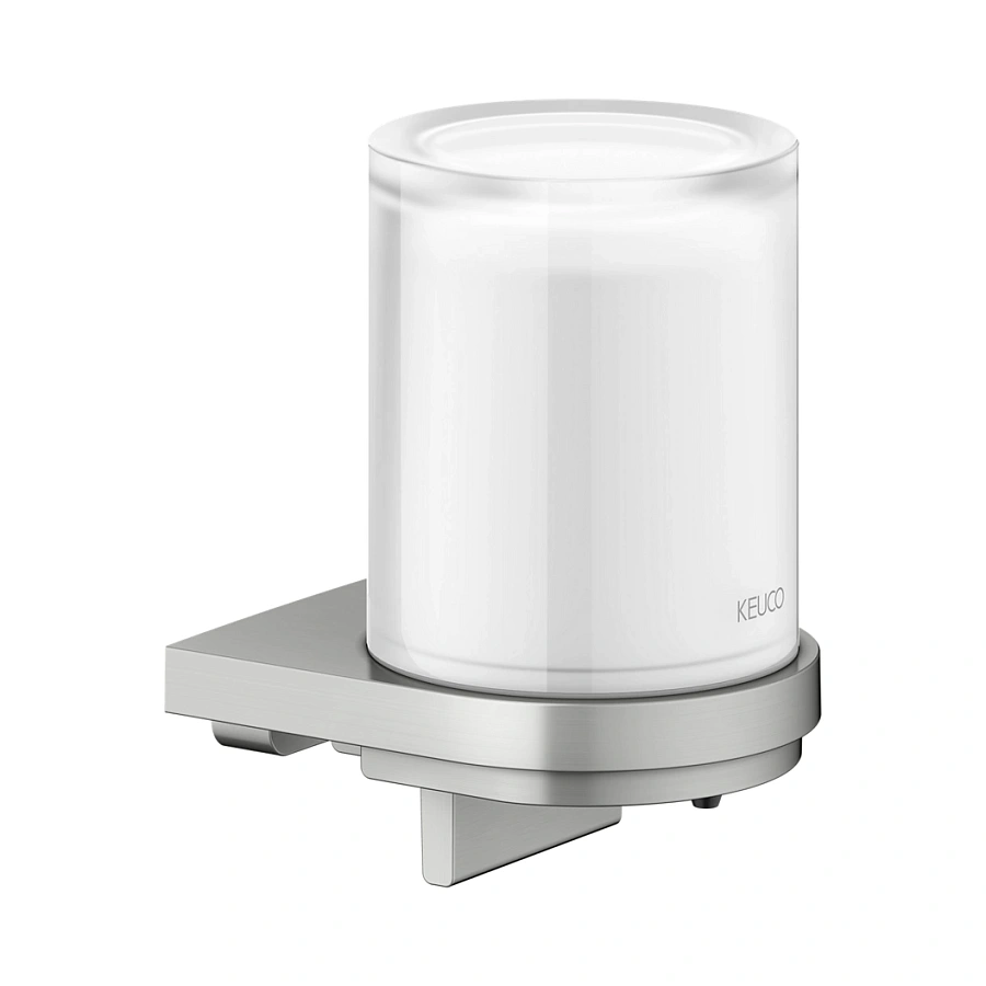 Дозатор для мыла со съёмным стаканом для жидкого мыла Keuco Moll 12752219000 покрытие в нержавеющей стали