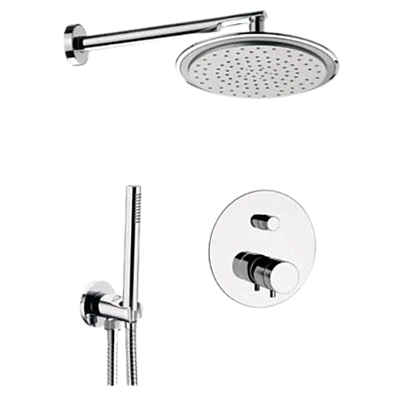 Душевая система термостатическая Remer Elegance NT09S02, хром