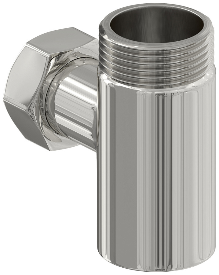 Уголок со спускным клапаном Сунержа переходной (G 1" НР х G 3/4" НГ)