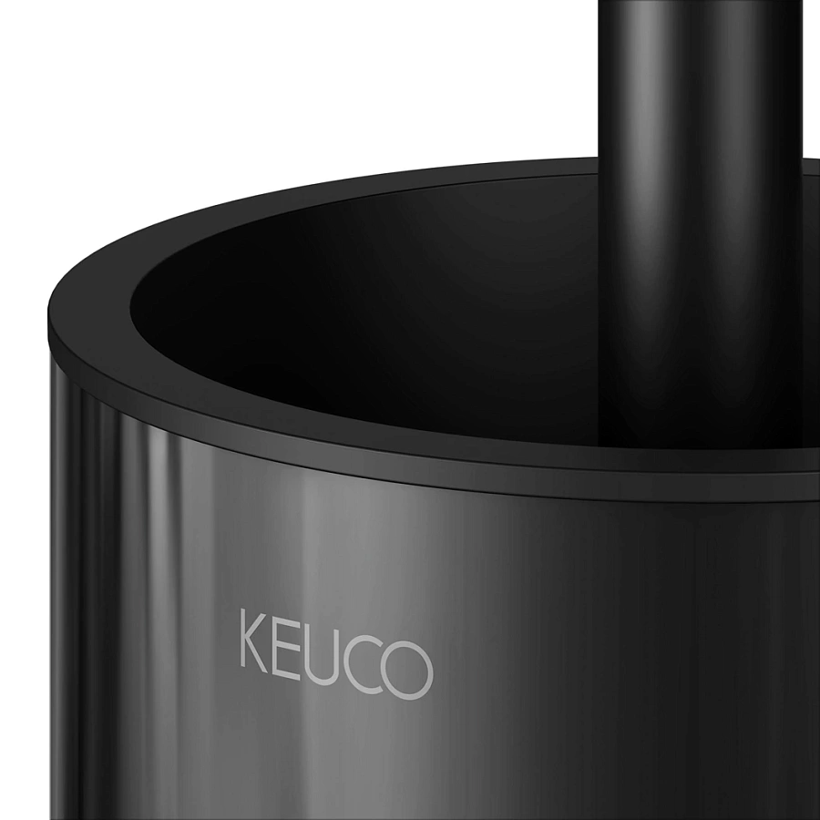Туалетный гарнитур Keuco Reva 12864379000 черный матовый