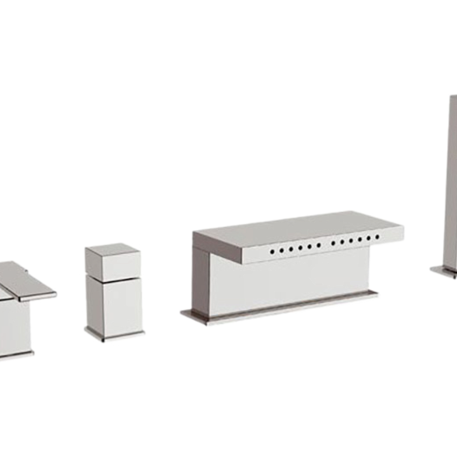 Смеситель для ванны Remer Qubika Q06