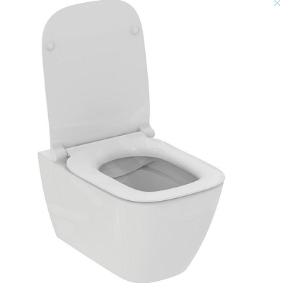 Унитаз подвесной Ideal Standard I.Life B  с тонким сиденьем Soft-Close T461401+T500301