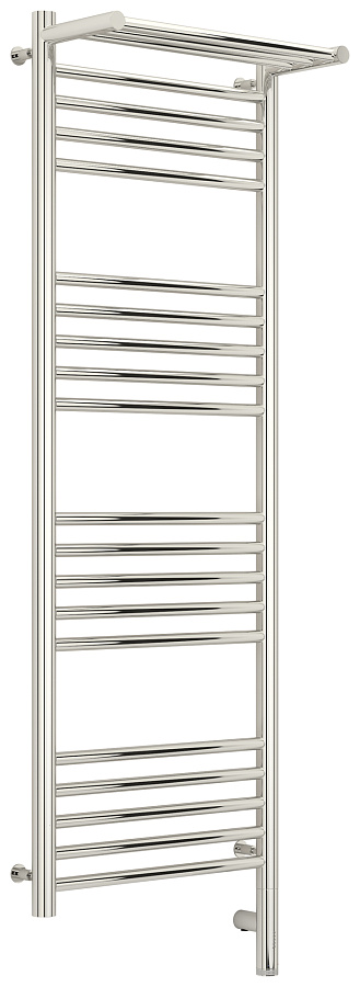 Электрический полотенцесушитель Сунержа Богема с полкой 3.0 1200х400 / МЭМ правый, Без покрытия, арт.00-5807-1240