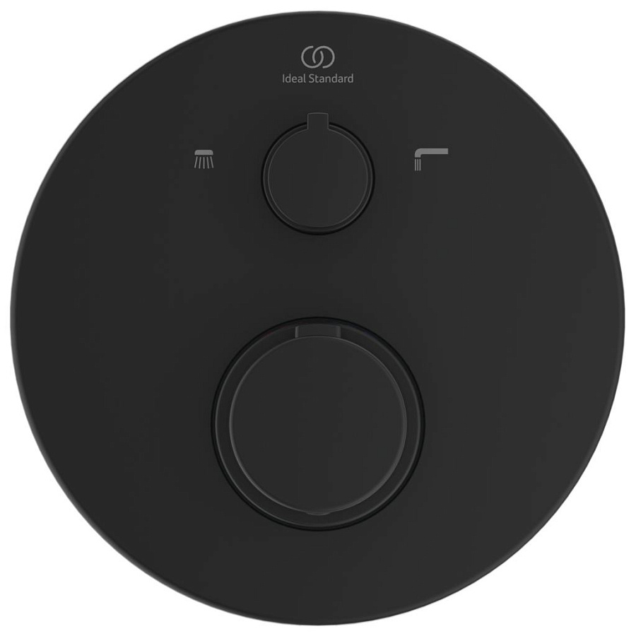 Термостат Ideal Standard Ceratherm T100 Black A5814XG для душа