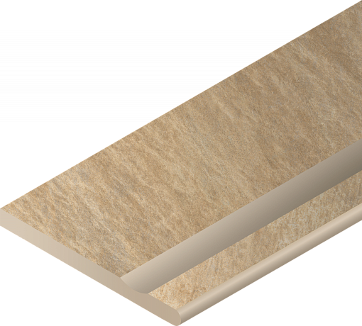 Бортик Italon DISTRICT SAND BOR.30X60 SVASATO ROUND DX / СЭНД 30X60 С ВЫЕМКОЙ ЗАКРУГ.ПР