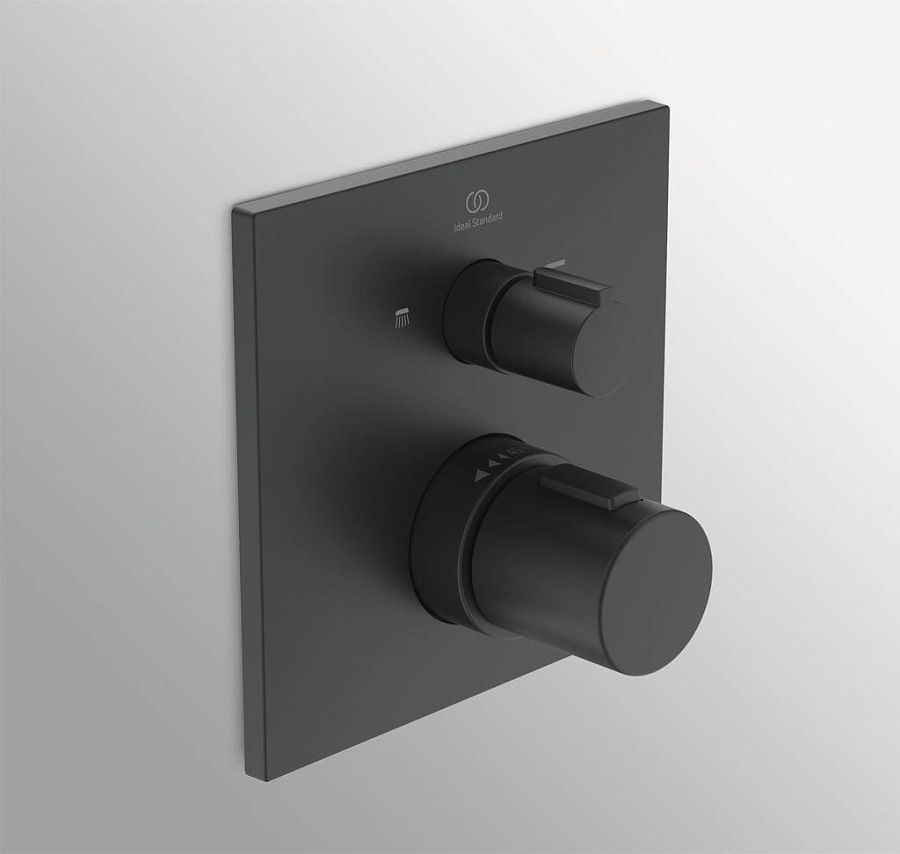 Термостат Ideal Standard Ceratherm C100 Black A7522XG для душа