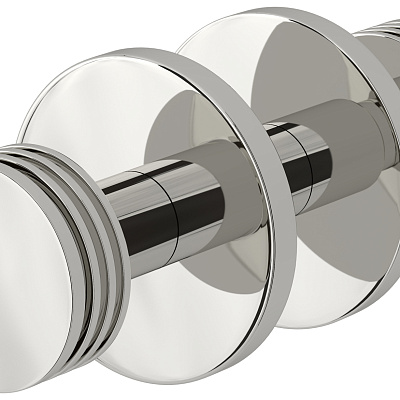 Вешалка КАНЬОН двойная для ДР ХОРДА (Черный хром), арт.01-2010-0004