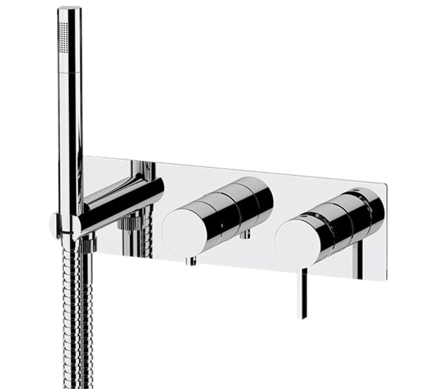Смеситель для душа Remer Metrica MC97D2, хром