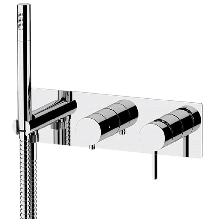 Смеситель для душа Remer Metrica MC97D2, хром