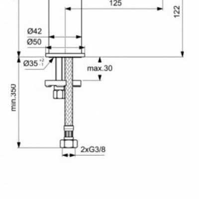 Смеситель Ideal Standard Cerafine Model O для раковины, хром, BC700AA