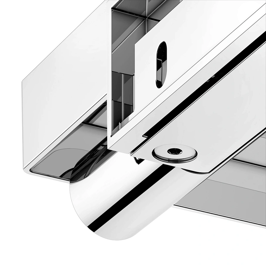 Держатель туалетной бумаги с полочкой Keuco Reva 12873019000 хром