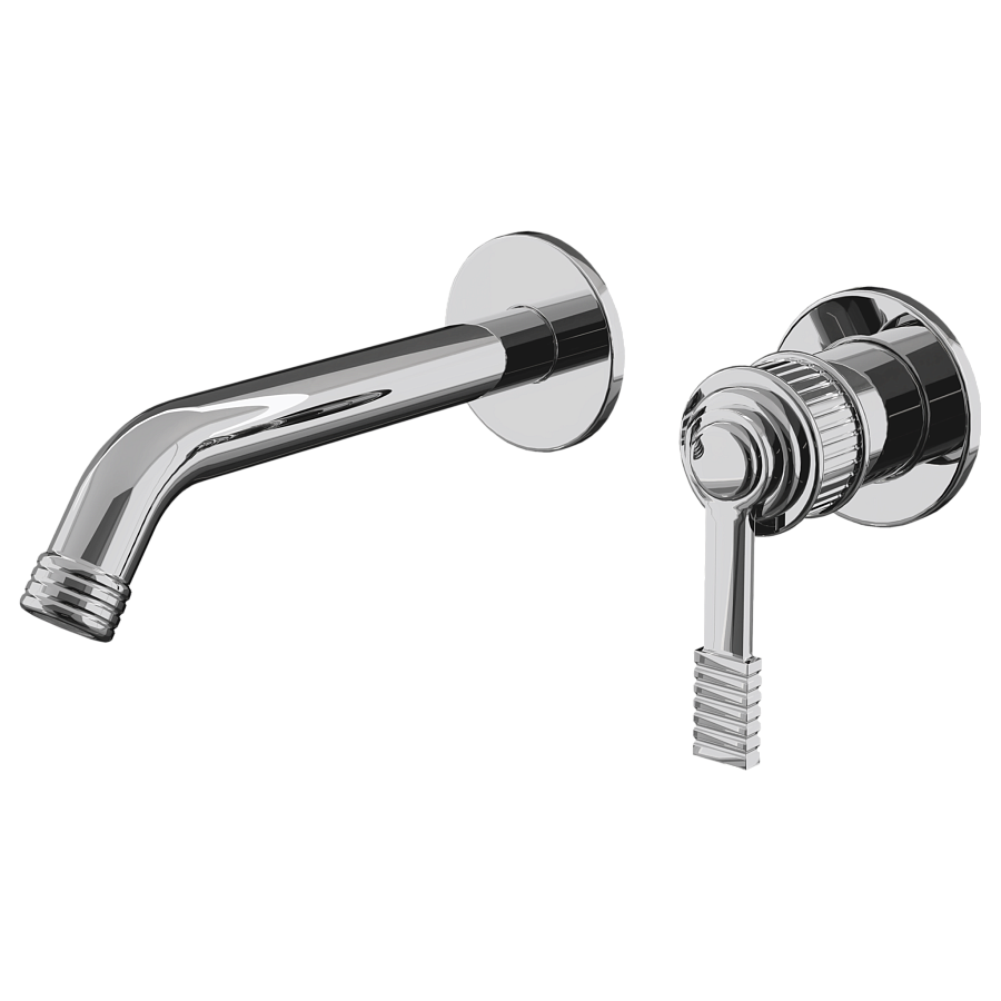 Смеситель для раковины Remer Atelier AL15PLWB, хром