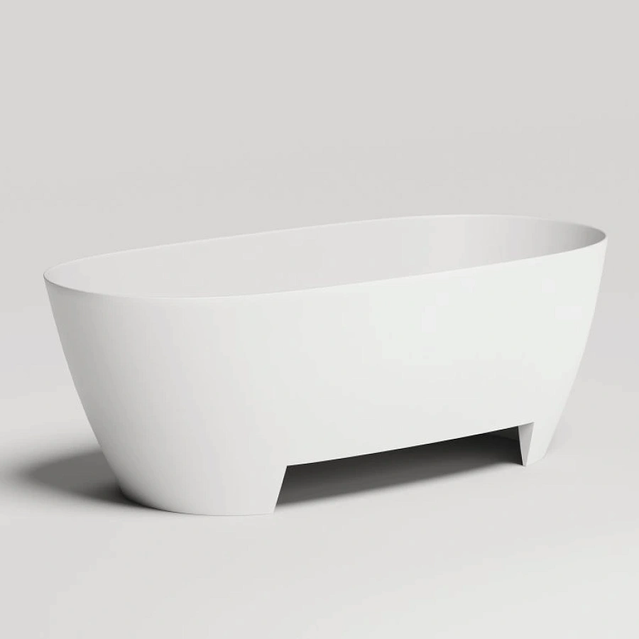 UM12122 Ванна отдельностоящая LoveForm LOFO 170x80 Solid Surface белый матовый