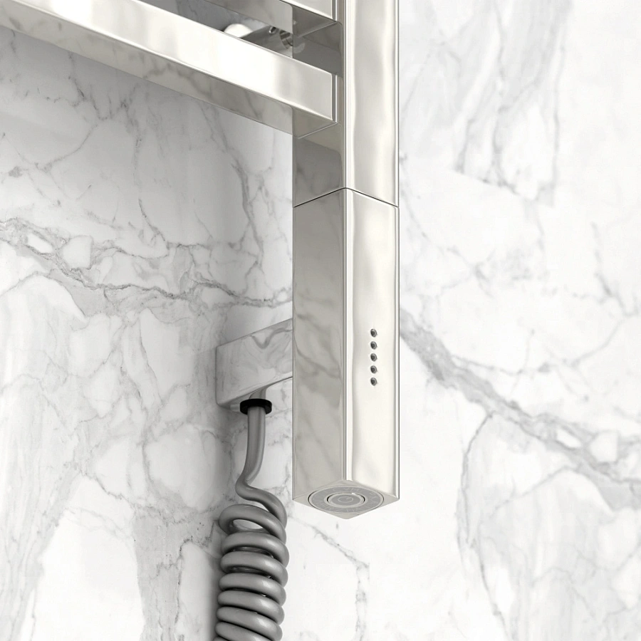 Электрический полотенцесушитель Сунержа Модус 3.0 1000x300 МЭМ левый, Без покрытия, арт.00-5700-1030