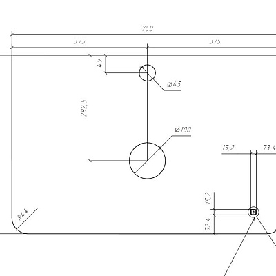 Тумба под умывальник Jorno Shine 75 подвесной белая