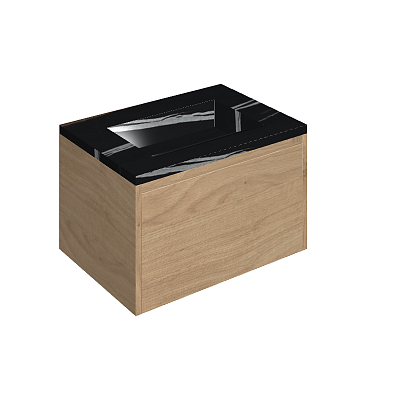 Раковина из керамогранита ITALON HOME Fly Air 70 Wood