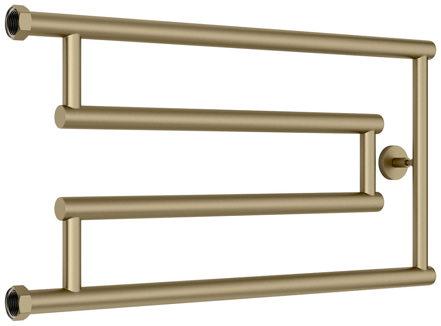 Водяной полотенцесушитель Сунержа High-Tech+ model "G" 320х650, Золотой шёлк, арт.32-4051-3265