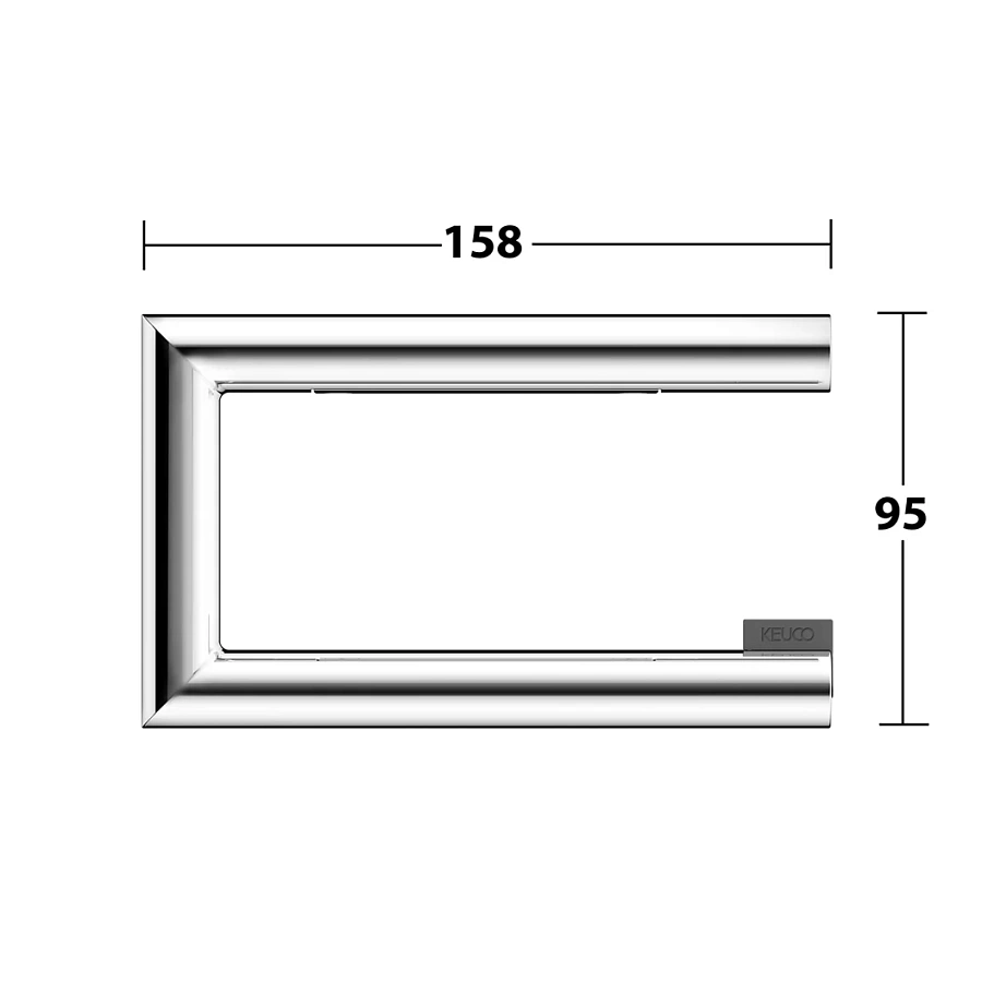 Держатель туалетной бумаги Keuco Reva 12862010000 хром