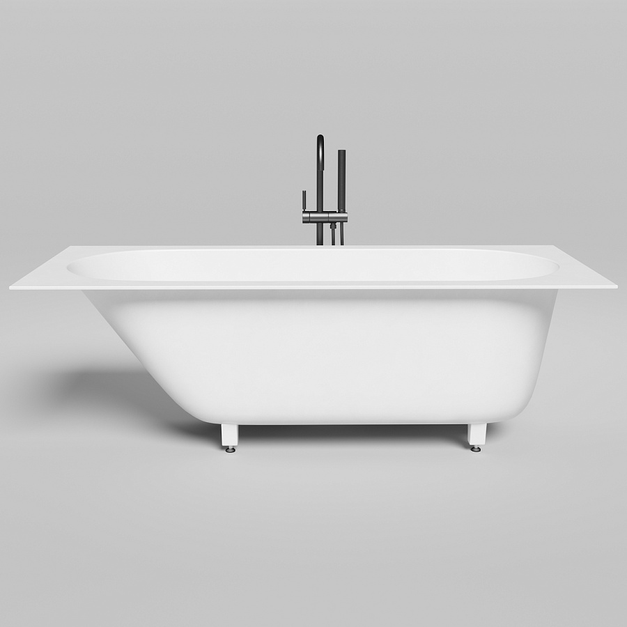 UM12222 Ванна встраиваемая LoveForm LOFO 170x75 Solid Surface белый матовый