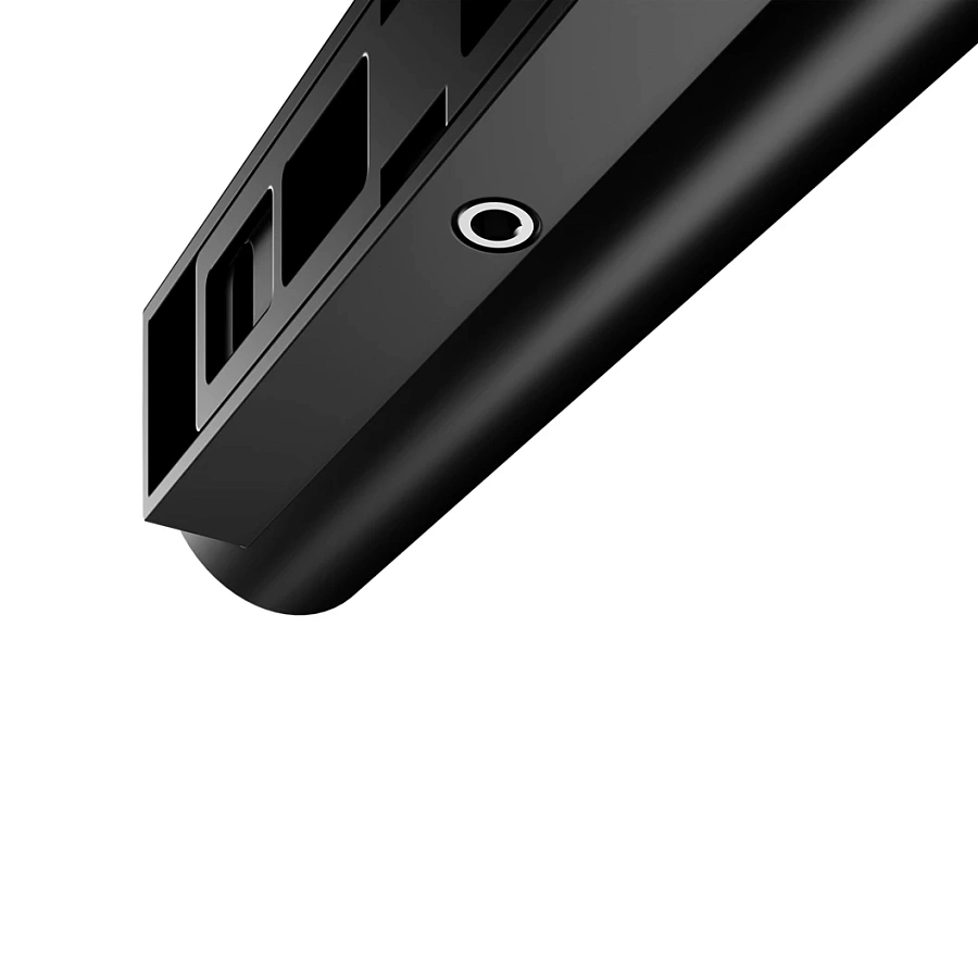 Держатель туалетной бумаги Keuco Plan с открытой формой скобы 14962370000 черный матовый, исполнение справа