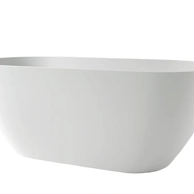 Ванна каменная Holbi Venus Solid Surface 170x80 белый полированный