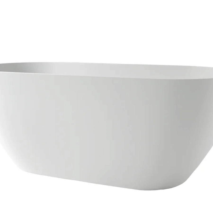 Ванна каменная Holbi Venus Solid Surface 170x80 белый полированный
