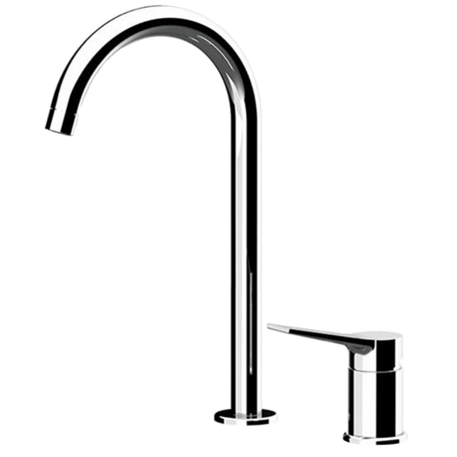 Смеситель для раковины Remer Slash SL57L, хром