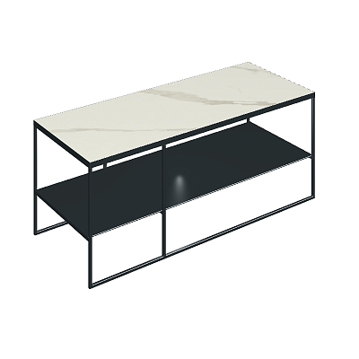 Журнальный столик со столешницей из керамогранита Italon Home SQUARE 100