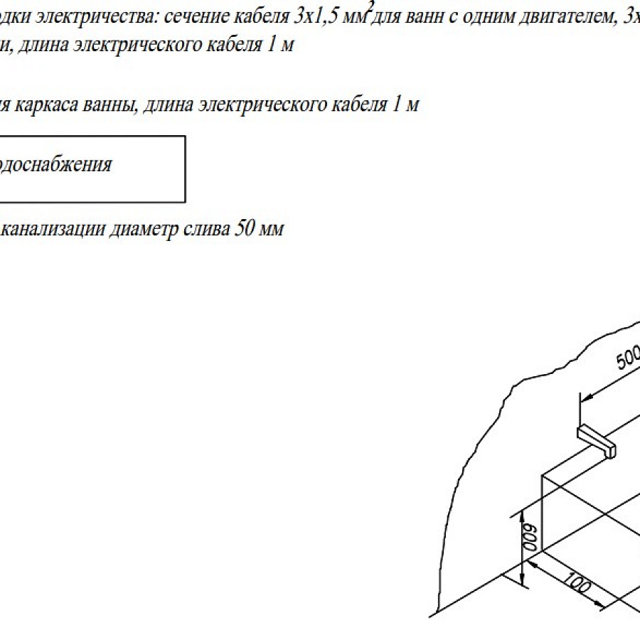 Ванна акриловая Kolpa-San Mini 100x70