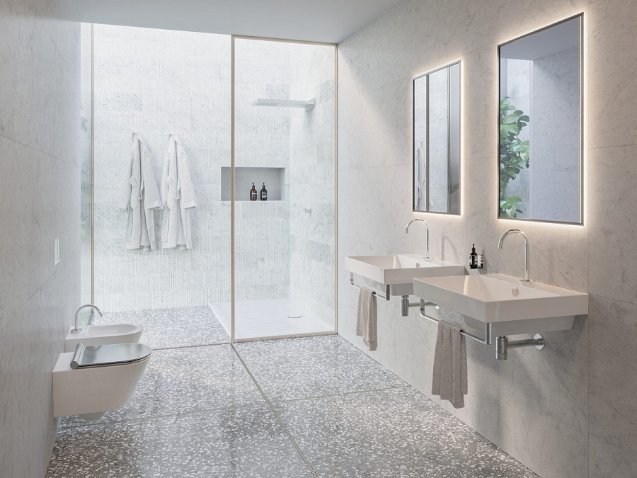 Раковина Catalano Zero 60x50, арт.0120600001, без отверстия под смеситель, белый глянцевый