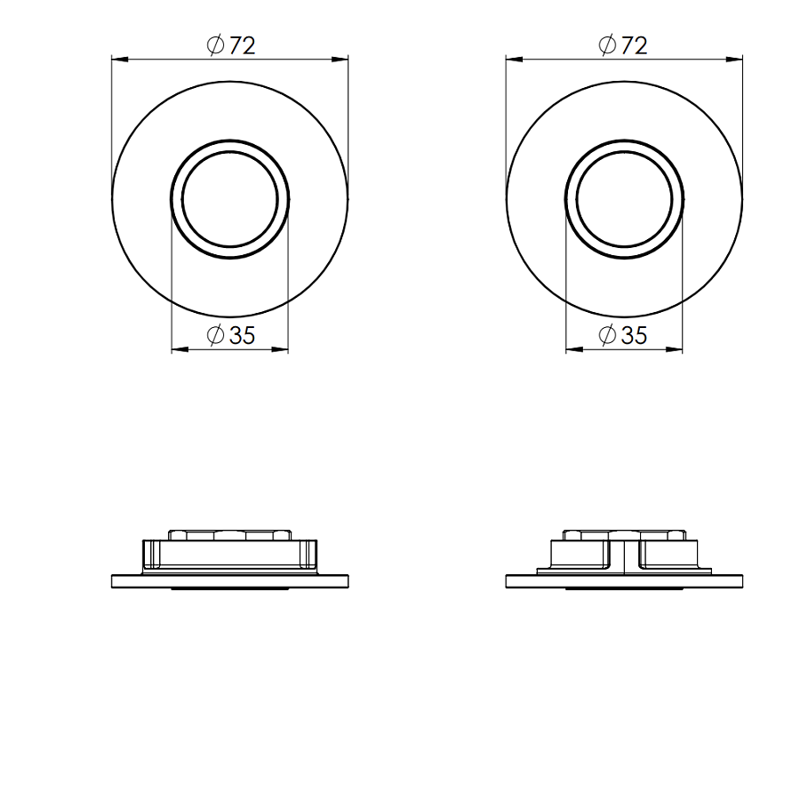 Смеситель термостатический для душа Remer X Style X99D3PKB