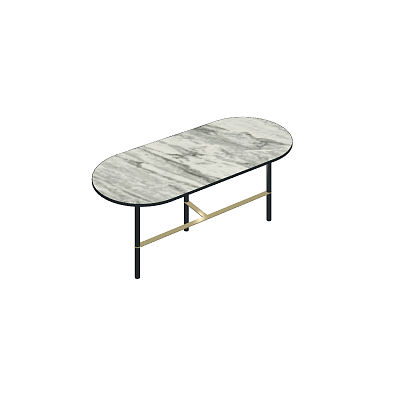 Журнальный столик со столешницей из керамогранита Italon Home LOUNGE 90