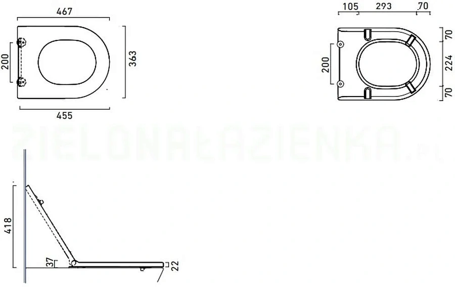 Крышка-сиденье Catalano Sfera 951700001, белая