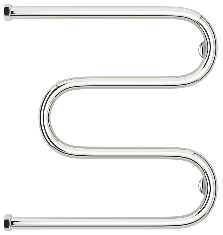 Водяной полотенцесушитель Сунержа М-образный+ 500х500, Без покрытия, арт.00-4007-5050