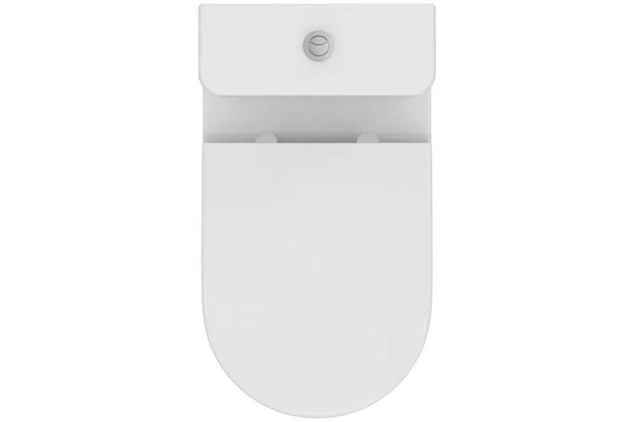 Унитаз пристенный Ideal Standard ELLISSE с бачком и сиденьем Soft-Close T569601 белый
