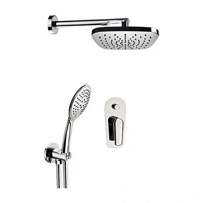 Комплект: Душевая система Remer Vanity V09S02, хром