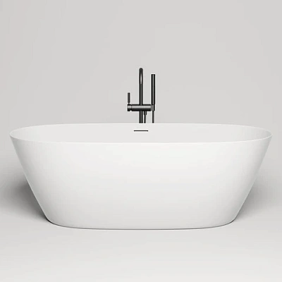 UM12122 Ванна отдельностоящая LoveForm LOFO 170x80 Solid Surface белый матовый