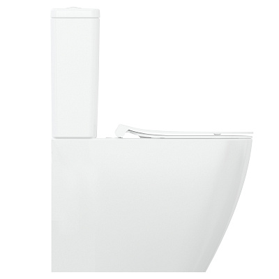 Напольный унитаз Ideal Standard i.life S RimLS+ с бачком и сиденьем Soft-Close, пристенный