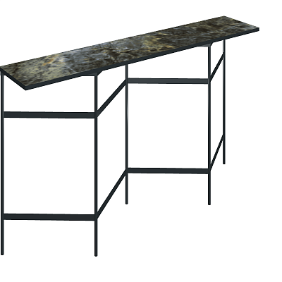 Книжный стеллаж со столешницей из керамогранита Italon Home TRINITY 150х30